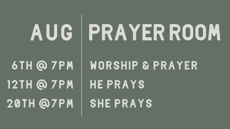 AUG Prayer Room