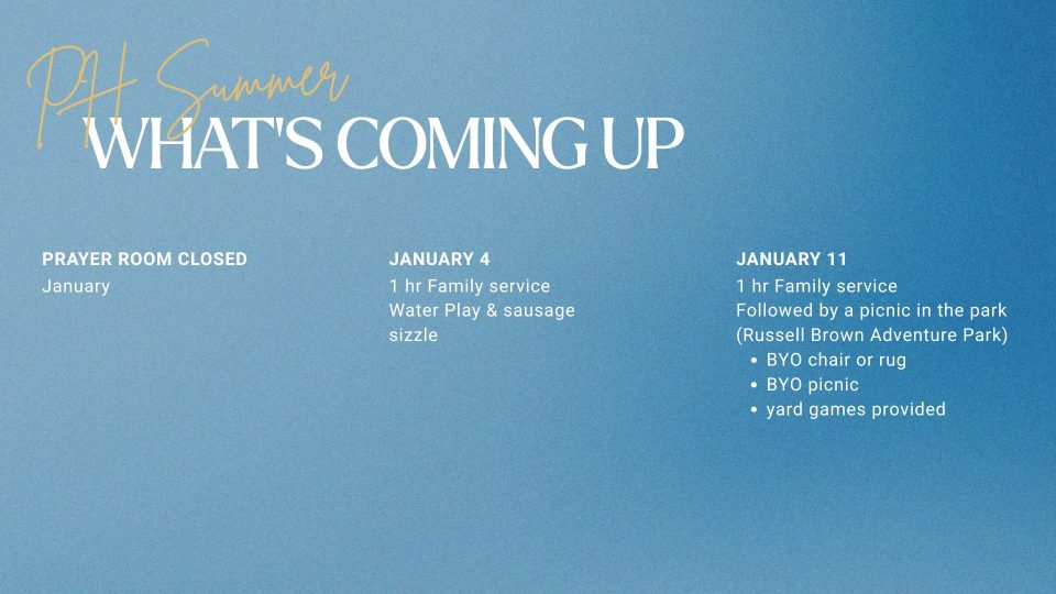 Blue and White Gradient Modern Minimalist Church Sunday Service Presentation - 9