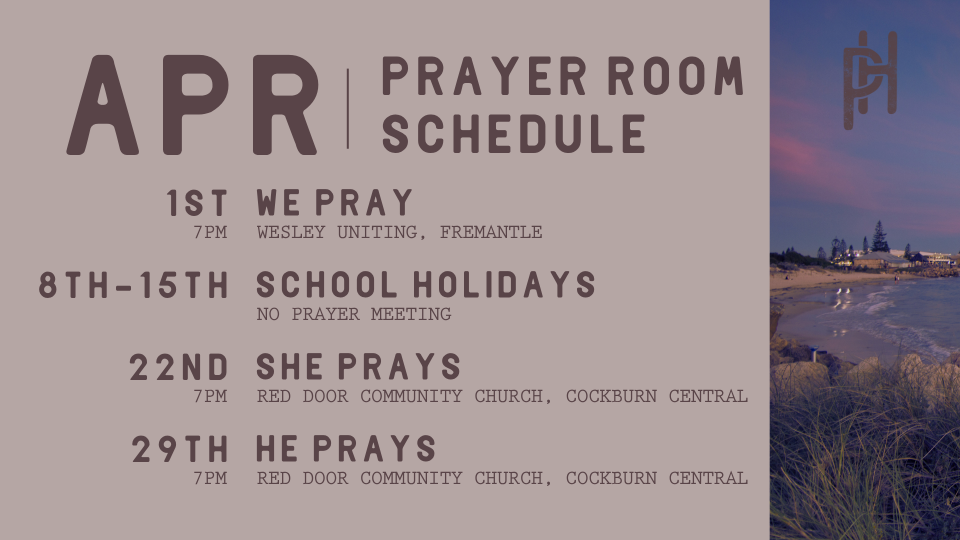 Prayer Room-April